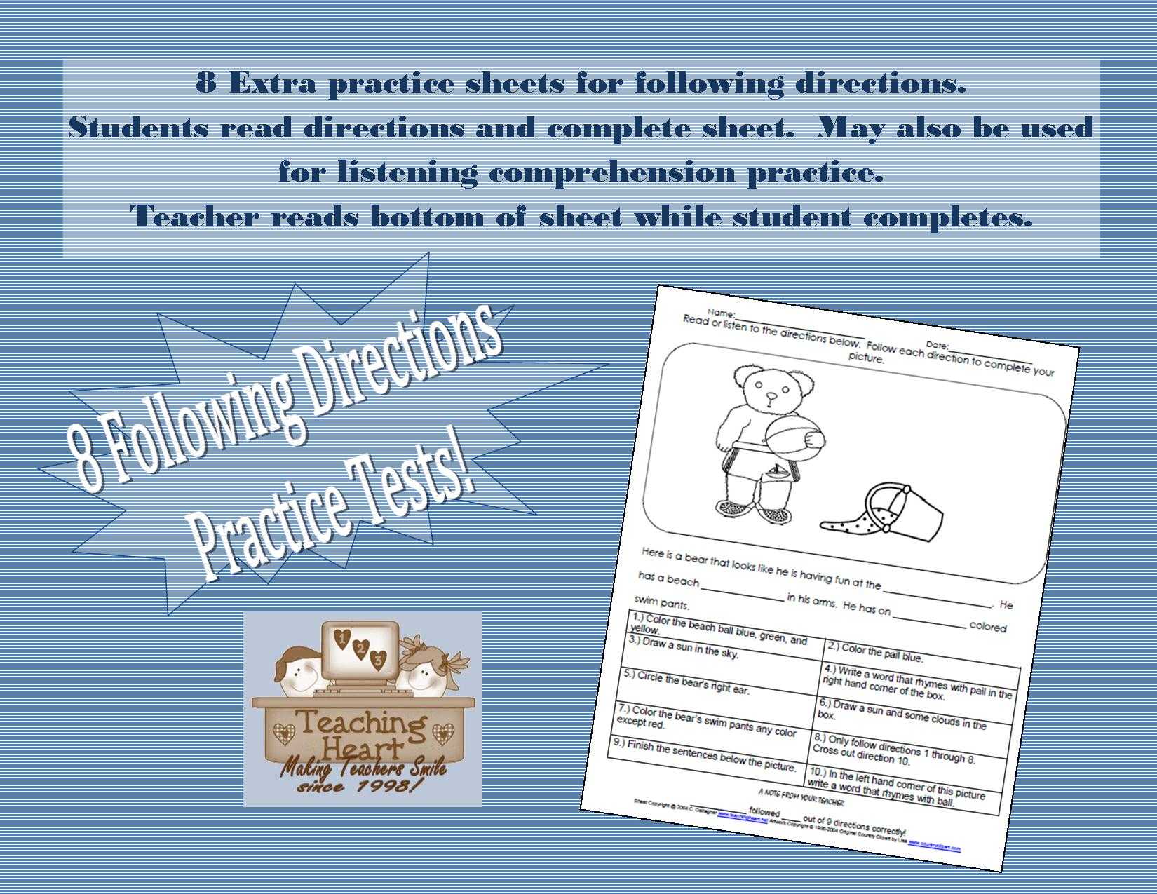 3rd Grade Reading Staar Test Practice Worksheets