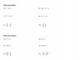 Multiplying and Dividing Rational Expressions Worksheet Answer Key Along with Adding and Subtracting Rational Numbers Worksheet